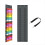 Vinyl Roll Holder with 48 Compartments, Organizers Gray 5