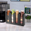 Coffee Cup and Lid Organizer Disposable Paper Cup Holder Dispenser 6