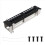 Network Tool Kit 12 Port CAT6 Patch Panel RJ45 with Wall Bracket 5