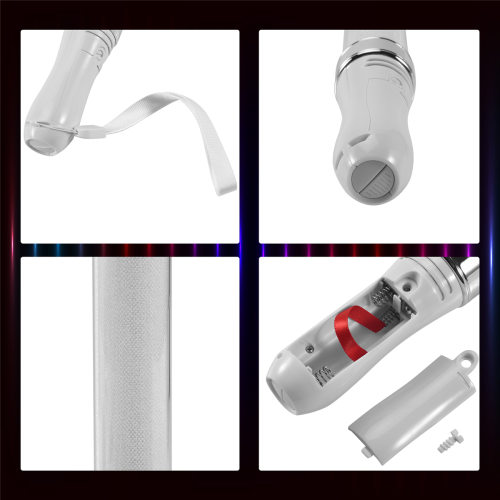 2 Pcs LED Light Sticks, 15 colors Light Sticks, Concert Props 2