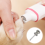 2 Pack Diamond Dog Nail Grinder Bits for Rotary Tool Fits for 6
