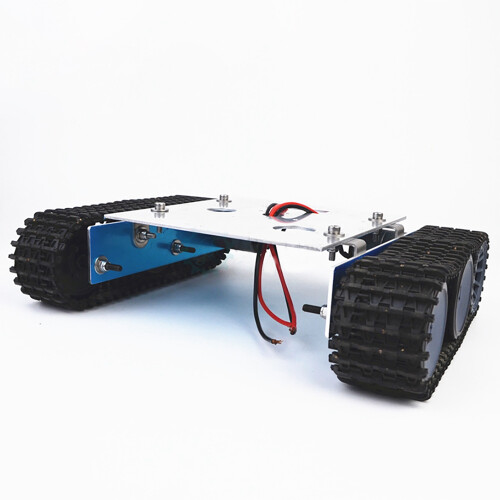 Tank Robot DC9-12V Tracked Vehicle Chassis DIY for Kit A 2
