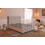 (Single, With Ottoman Storage, Silver) Barcelona Velvet Bedframe & Optional Ottoman Storage 1
