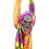 5.6 Ft Halloween Hanging Animated Talking & Shaking Scary Clown 6