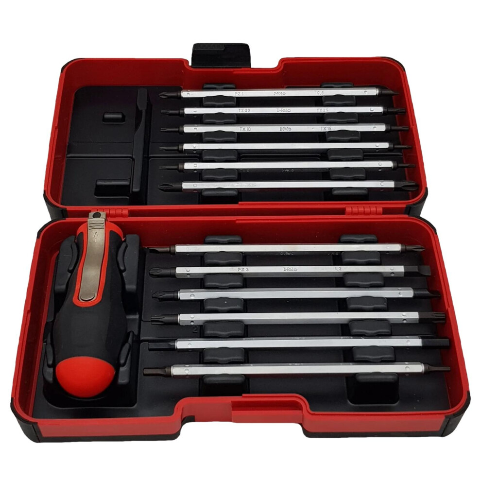 Felo Screwdriver Set Xl Strongbox Smart Evo Sl/Ph/Pz/Tx/Hx 13 Piece 4007157604132