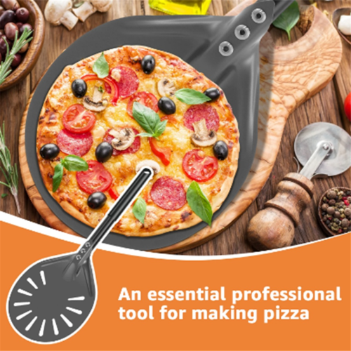 Non-Stick Pizza Peel Spinner Scratch Pizza Peel Paddle 2