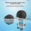 Para X5 Dive Case Lens Guard Capa protetora branca 6