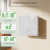 Termostato inteligente Tuya Zigbee para aquecimento de piso elétrico/água, branco 6