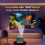 P20 Pro Smart Projector Android 13.0 WiFi6 Smart Full HD UK Plug 6