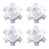 Tampa central da roda 4PCS adequada para tampa central 5