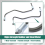 1 Pair Left and Right Front Brake Line Hose for 6