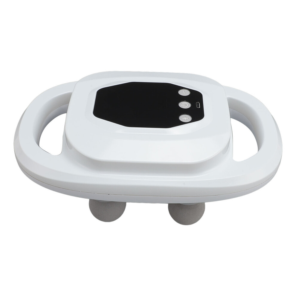 White Deep Tissue Handheld Massager 20 Levels 9 Modes 2000Mah