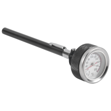 M20 X 2.5 Motorcycle Fuel Tank Caps with 35MM Oil Temperature Gauge