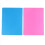 Pacote com 2 moldes de silicone extragrandes A3, azul e rosa 5