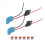 2Pack 12 AWG Wire Harness Connector Replacement with Fuse 6