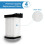 4Pcs Fabric Filter for Cordless Handheld Vacuum WV401BL WV401PK 6