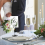 20 peças - Suporte para cartão de lugar de 3,35 polegadas, suporte para números de mesa para casamento A 6