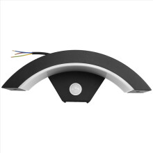Luminária de parede externa com sensor de movimento Luminária de parede interna