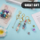 Beadable Keychain Bars Beadable Blanks DIY Bead Bar Keychain Kit B 6
