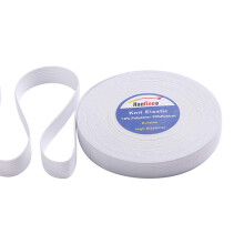 Hanfinee 3/5 tum bred sy p elastiskt band stickat elastiskt med tung stretch fr att sy hantverk diy midjeband sngverdrag manschett (vita 15 m