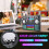 Placa de som K1 Mixer Board Streaming Audio Bluetooth 5.0 Universal 6