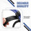 Silicone Swimming Front Breathing Tube Diving Training,Blue 6