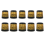 10Pcs Golf Ferrules Tip Size 0.370 Golf Sleeve Ferrule Gold 5