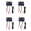 4 ks 220 V AC digitálny LED teplotný regulátor Xh-W3001 5