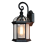 Luminárias de arandela vintage em bronze preto com LED para parede externa 5