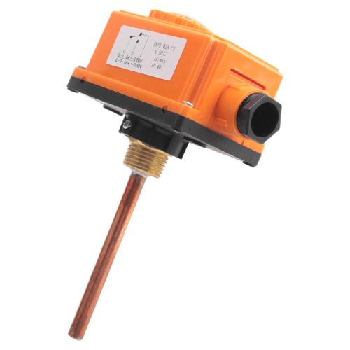 G1/2 Male Thread Hot Water Pipe Temperature Controller Heating System 2