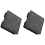 75mm x 75mm Plastic Square Caps Tube Pipe Inserts End 2 Pcs 5