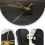 Silent Large Wall Clock Mechanism Watch Clock Parts Hands Tools Set 6