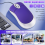 Mini USB Wired Mouse Retractable Tiny Small Mouse 1600 DPI Optical 6
