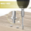 Conjunto de 12 cabeças Torx com haste hexagonal de 1/4 de polegada, T5-T40, com 1 punho 6