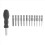 Conjunto de 12 cabeças Torx com haste hexagonal de 1/4 de polegada, T5-T40, com 1 punho 5