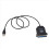 New Parallel Port DB36 Printer USB Converter Adapter Black 6