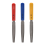 Set di 3 lime per nut della chitarra, coniche e scanalate, per basso, lunghezza 7,6 pollici 5