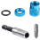 Conjunto de 3 peças: bits para drywall, 60 mm, porta-bits magnético, encaixe hexagonal de 1/4 de polegada 6