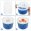 10PCS Pool Skimmer Filter Pool Skimmer Sock Reusable Filter Baskets 6