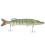 Isca de pesca multiarticulada de 20 cm e 40 g com 8 segmentos, isca dura, verde-exército 5