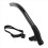 Silicone Swimming Front Breathing Tube Diving Training,Black 6