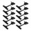 10PCS Adjustable Plastic Sign Holder,Clip-on Style Double Head 5