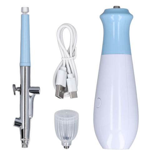 Professional Oxygen Facial Machine, 3-Mode Handheld Skin Moisturizer, Blue 1