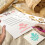 12Pc Flower Border Stencils Reusable for DIY Craft Stencils, 12x3.9In 6