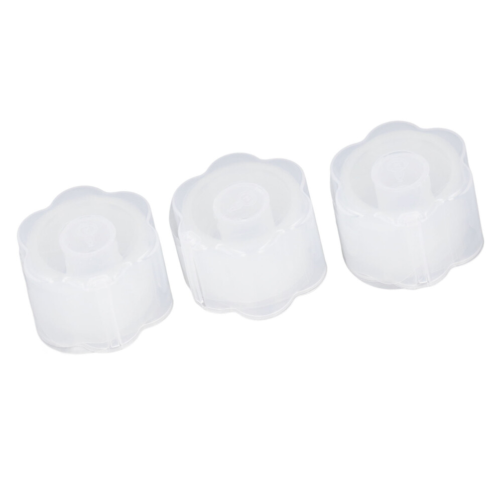 3 Rolls Heel Patch Lip Shaped Transparent Comfort Fit Adhesive Pads