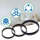 6PCS Replacement Vacuum Belt Set for ProHeat 2X Revolution 6