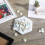 Plate Hanger Adhesive Wall Hanger Round Self Adhesive Hooks Sticky 6