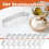 Forma oval para bolo quiche, torta de frutas e mousse francesa com 8 peças 6