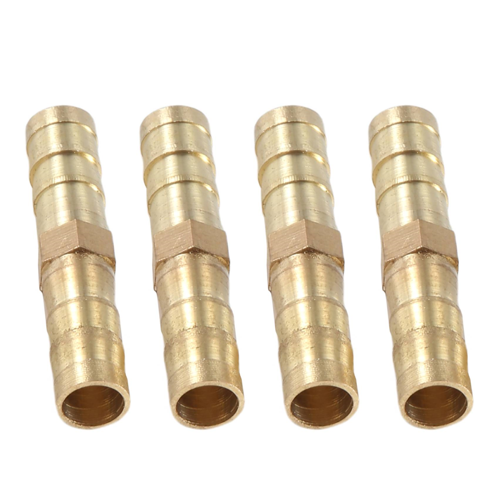 5Pcs 8Mm Inner Dia Air Gas Straight Hose Pipe Barb Coupler 4851839528410