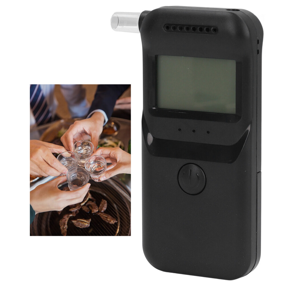 MR997 Digital Alcohol Tester 0-0.20% BAC LCD Display, 4 Mouthpieces